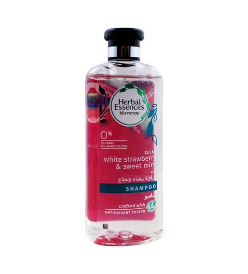 Herbal Essences Bio Renew Clean White Strawberry & Sweet Mint Shampoo 400ml